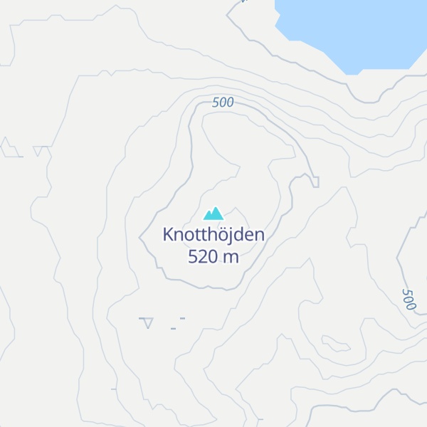 Map of Knotthöjden