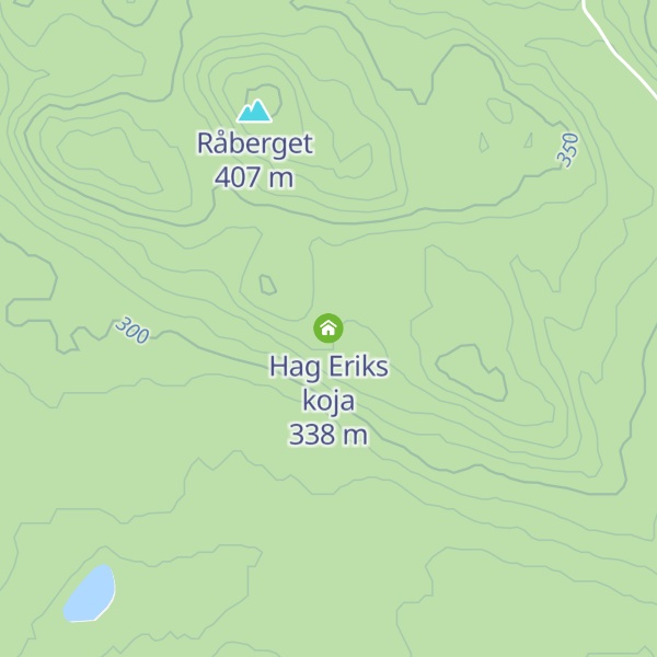 Map of Hag Eriks koja