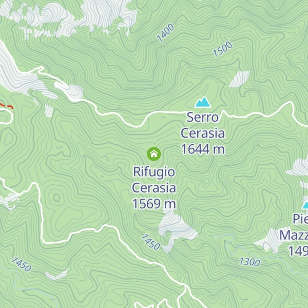 Map of Rifugio Cerasia