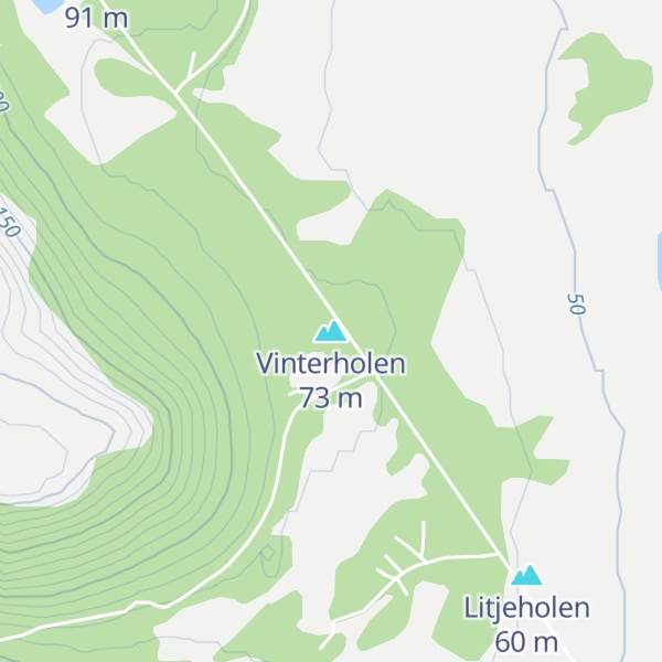 Map of Vinterholen