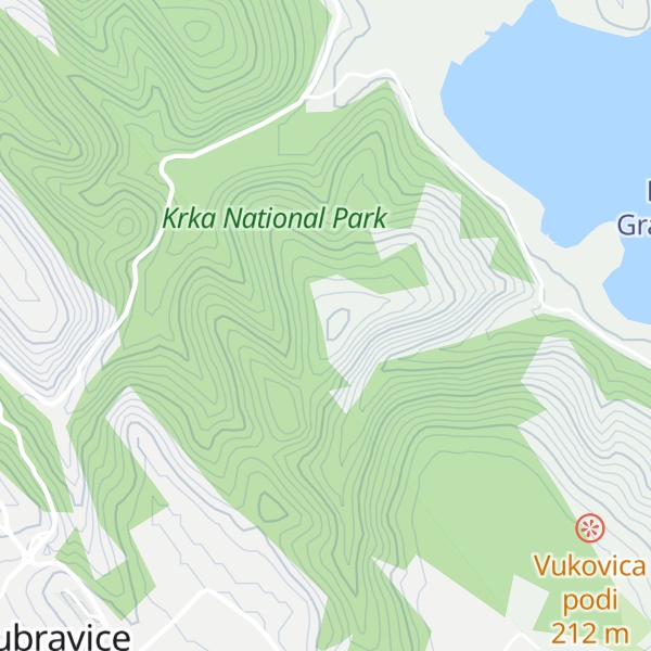 Map of Gradina