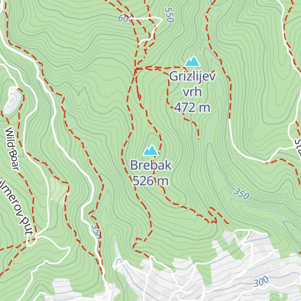 Map of Brebak