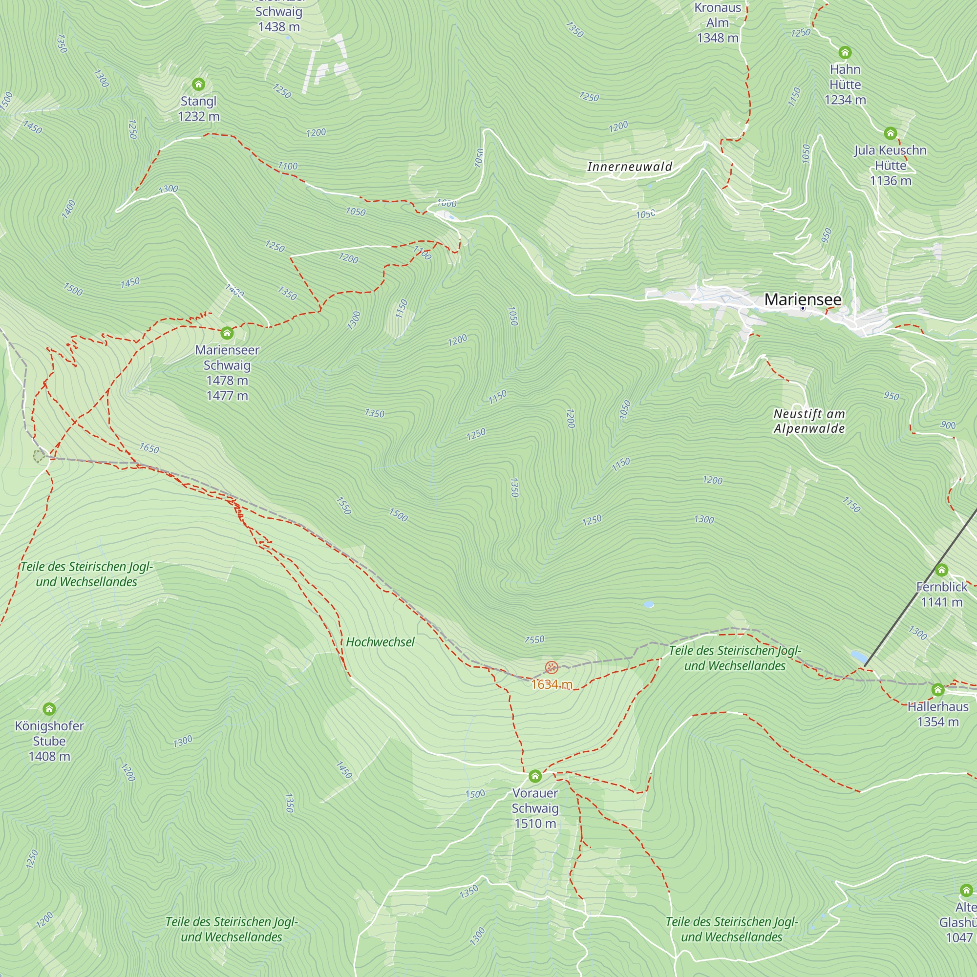 Hermannshütte (Jagdhütte) map
