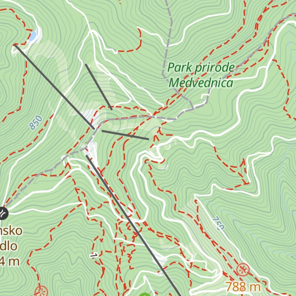 Map of Stara Lugarnica
