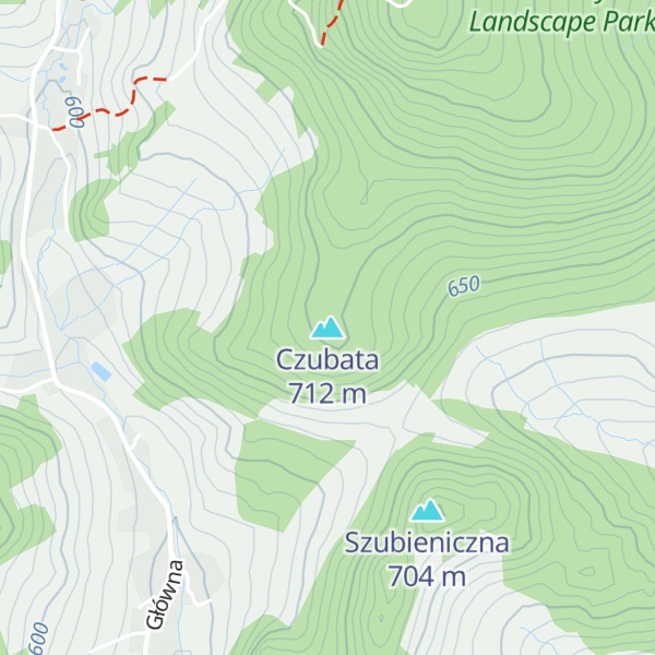 Map of Czubata