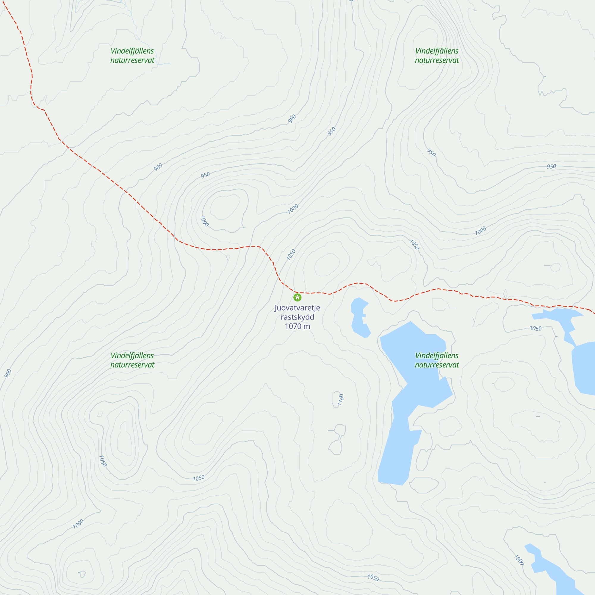 Juovatvaretje rastskydd map