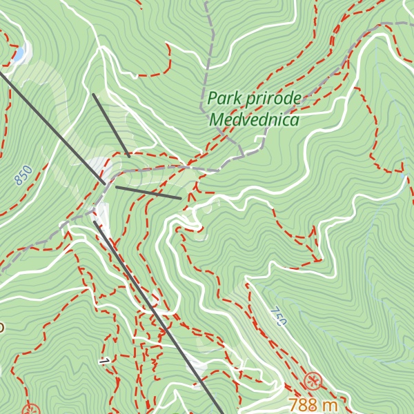 Map of Dom Željezničara