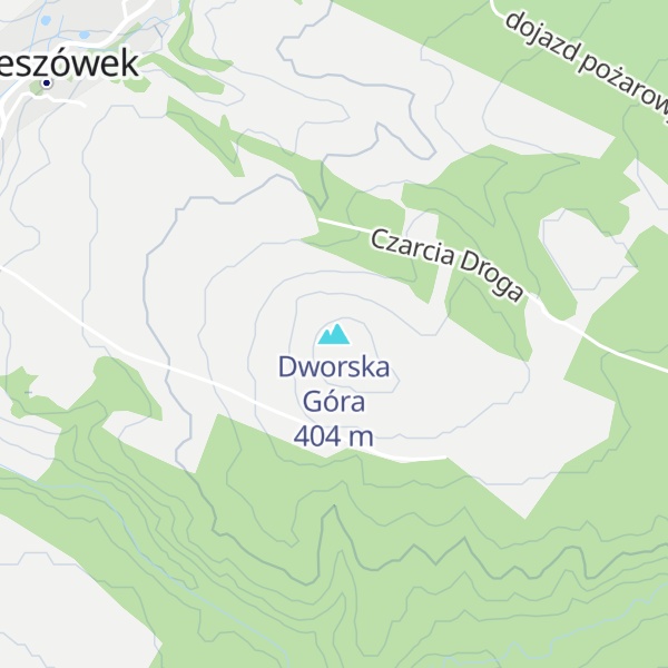 Map of Dworska Góra