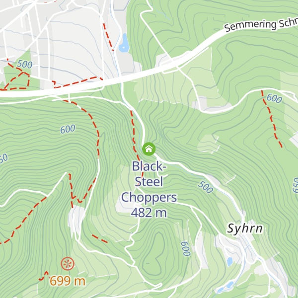 Map of Black-Steel Choppers