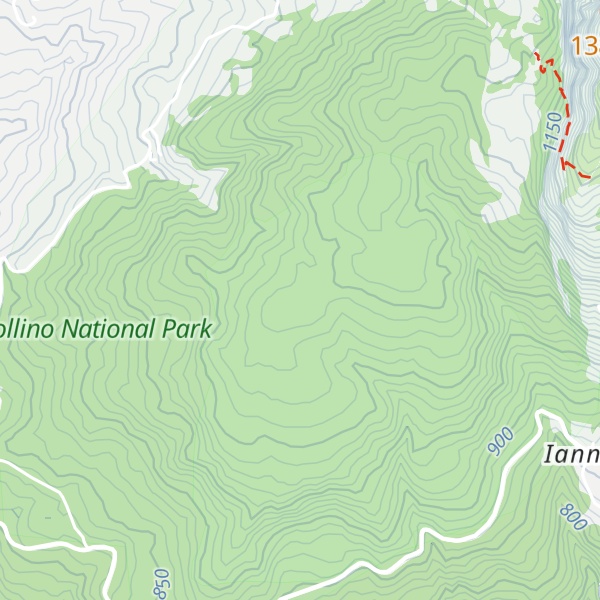 Map of Rifugio "La Faggeta"