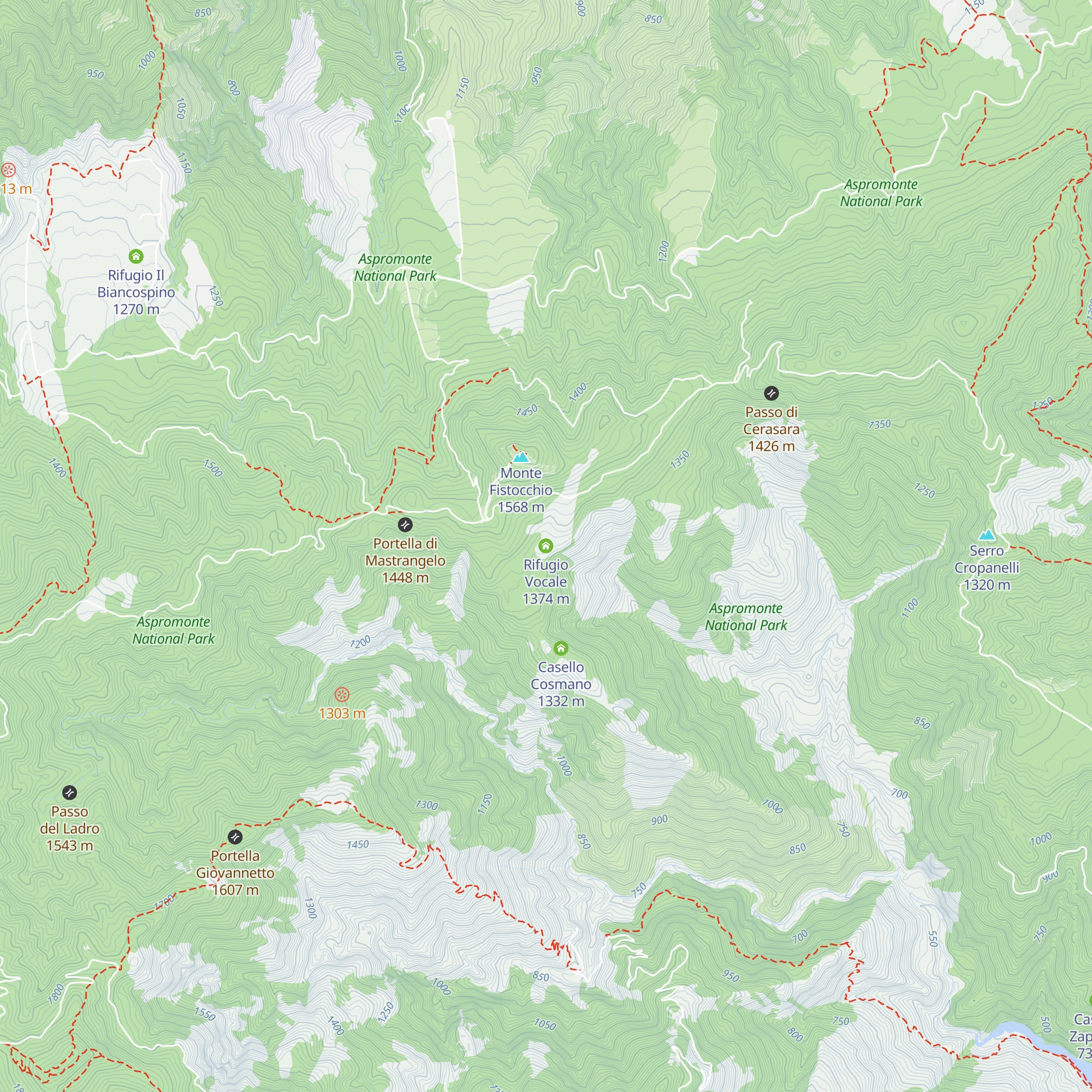 Rifugio Vocale map
