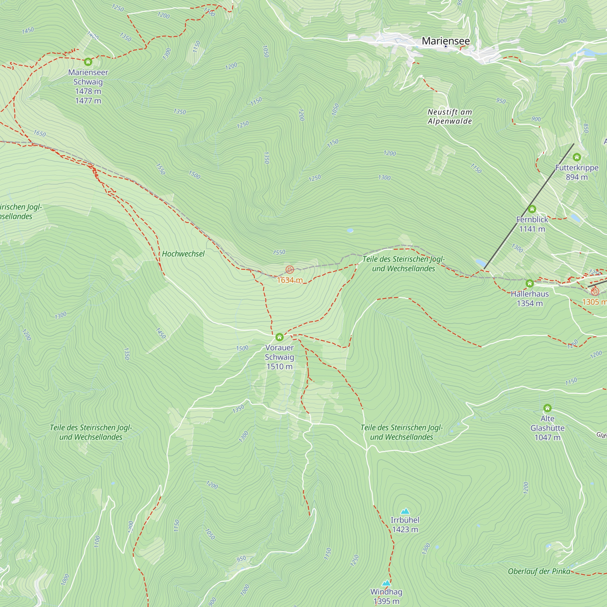 Eckbauernalm map