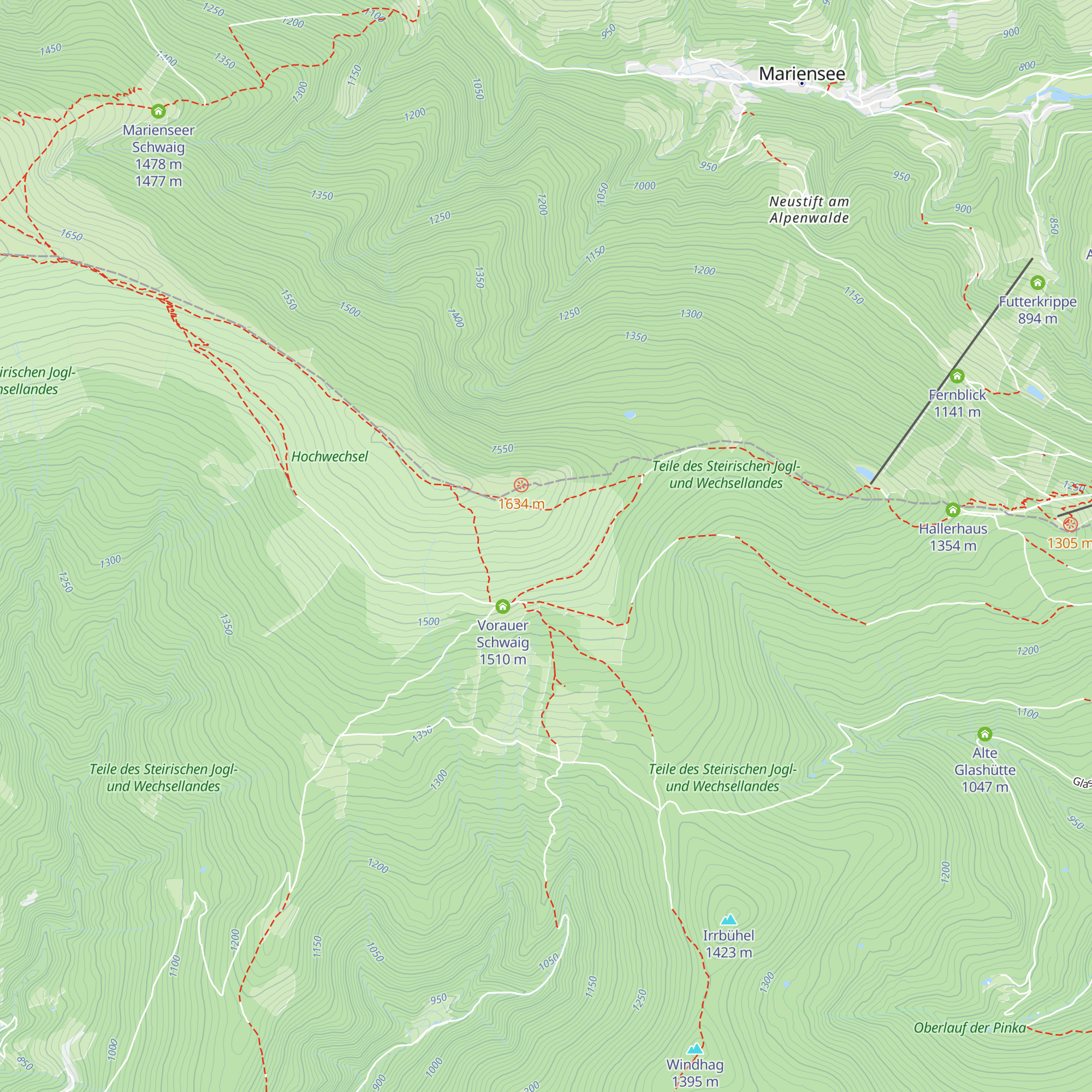 Eckbauernalm map