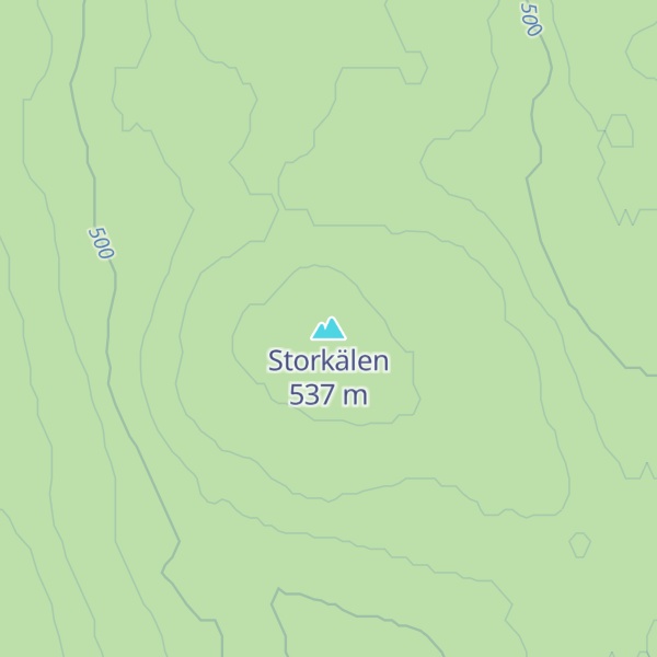 Map of Storkälen