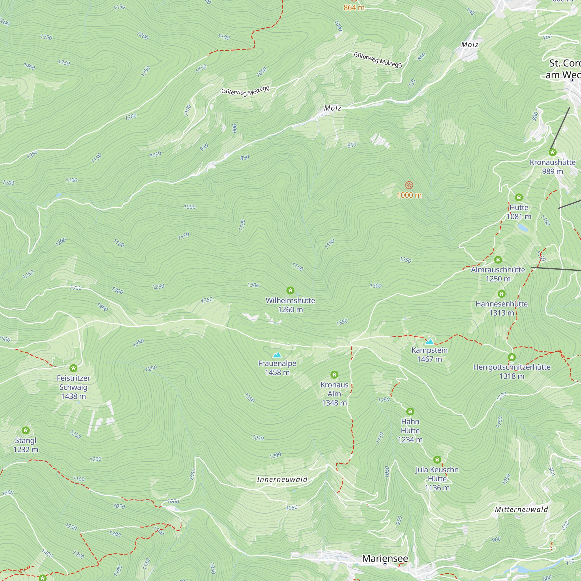 Wilhelmshütte map