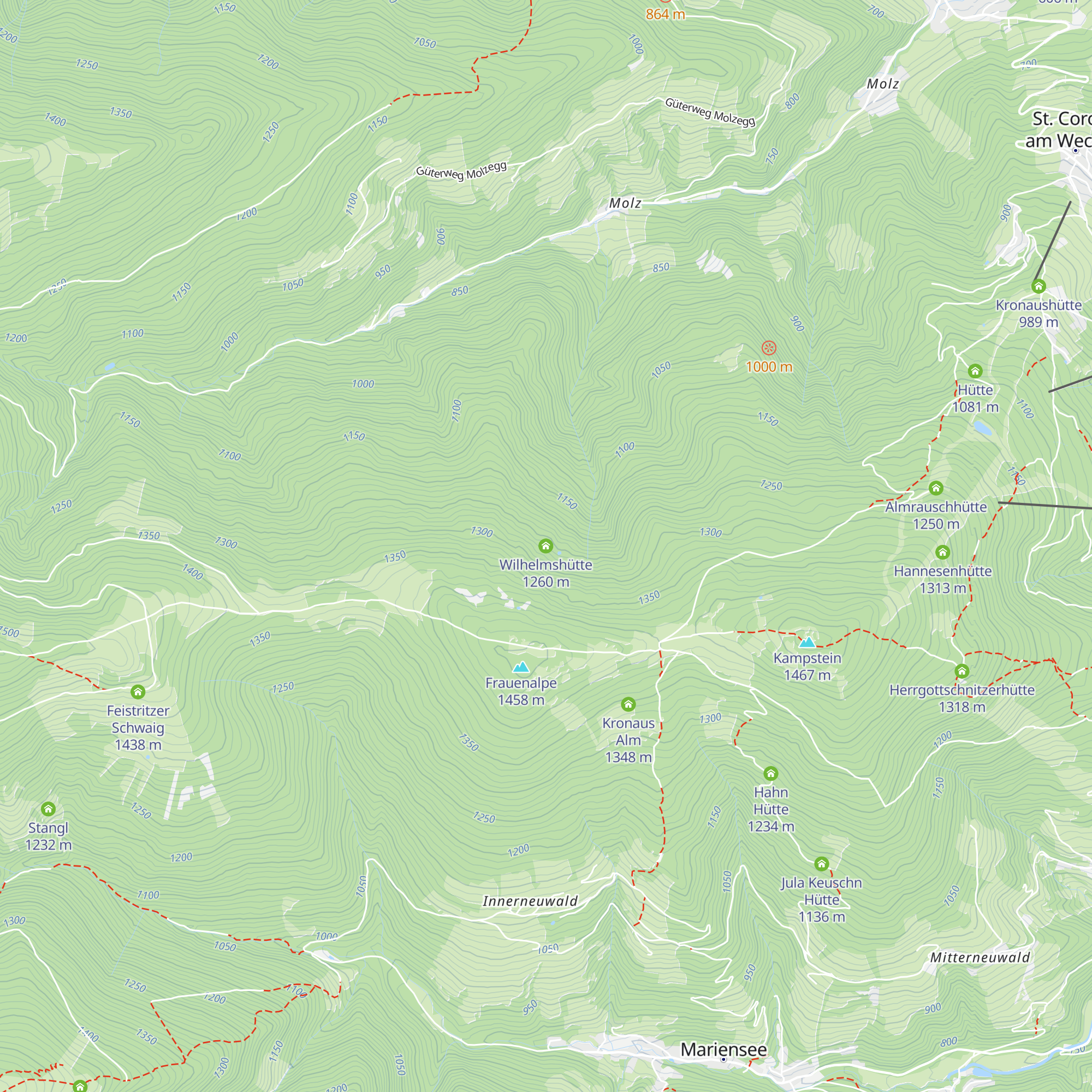 Wilhelmshütte map