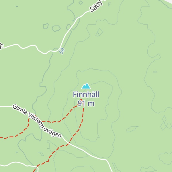 Map of Finnhäll