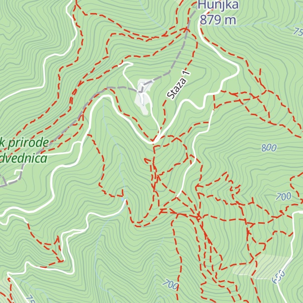 Map of Puntijarka
