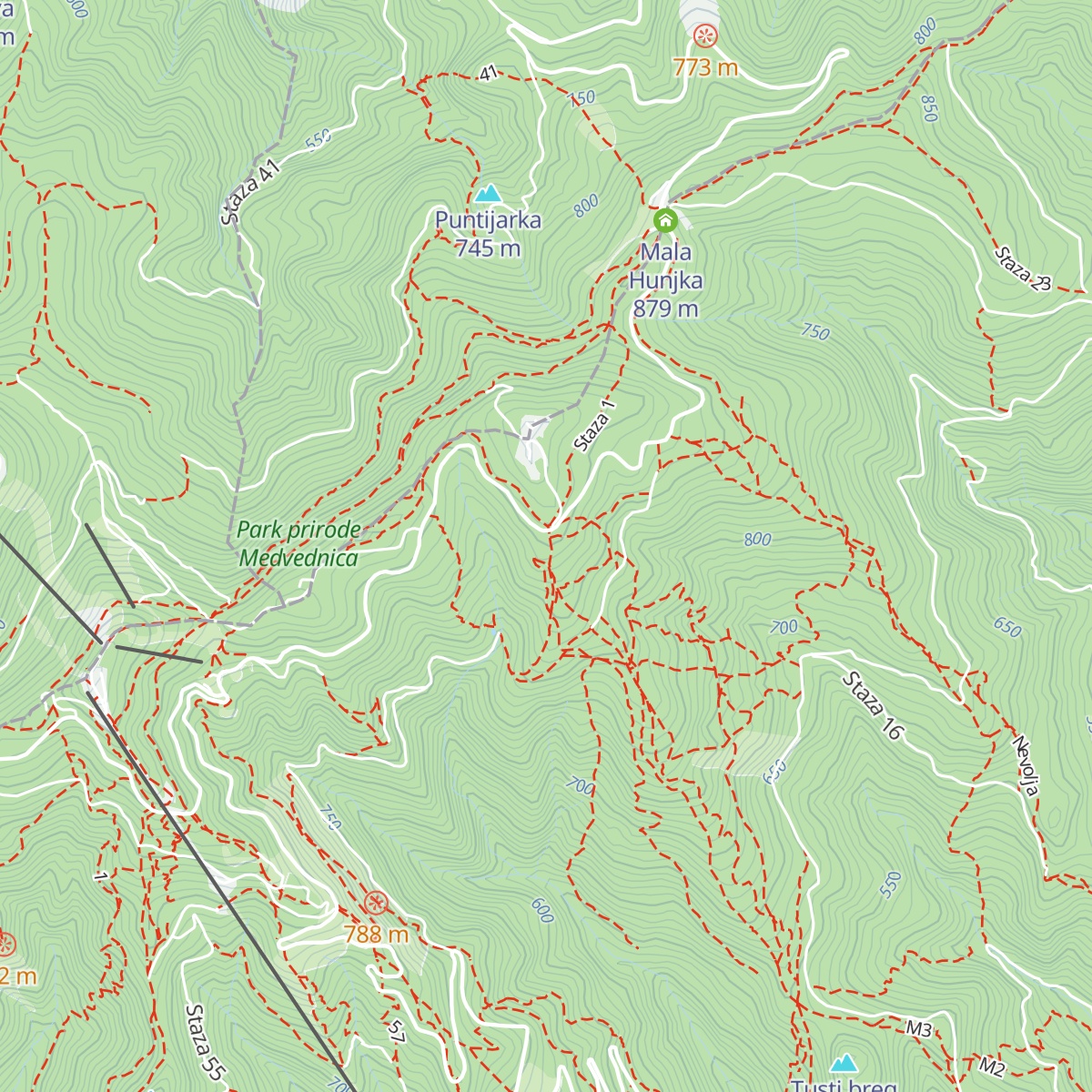 Puntijarka map
