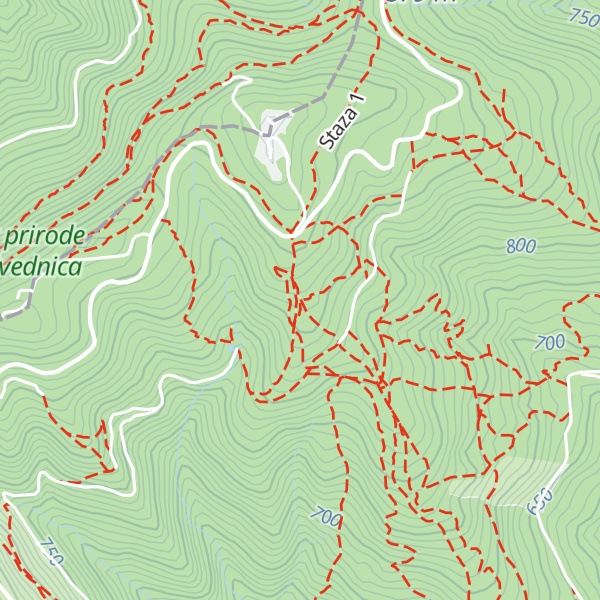 Map of Samoća