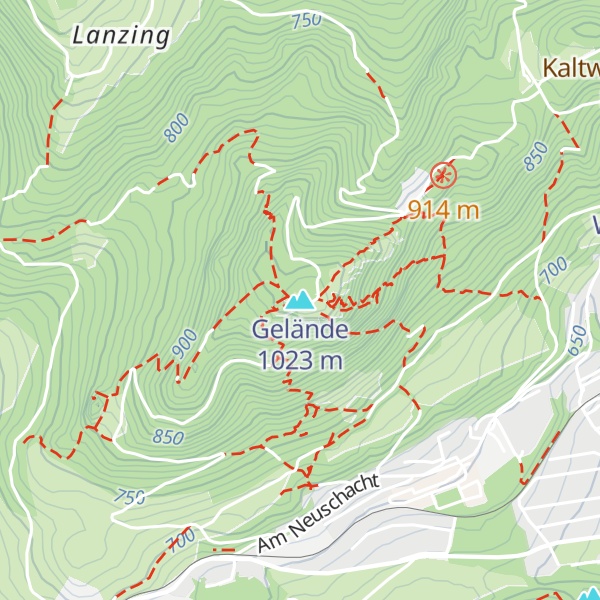 Map of Gelände