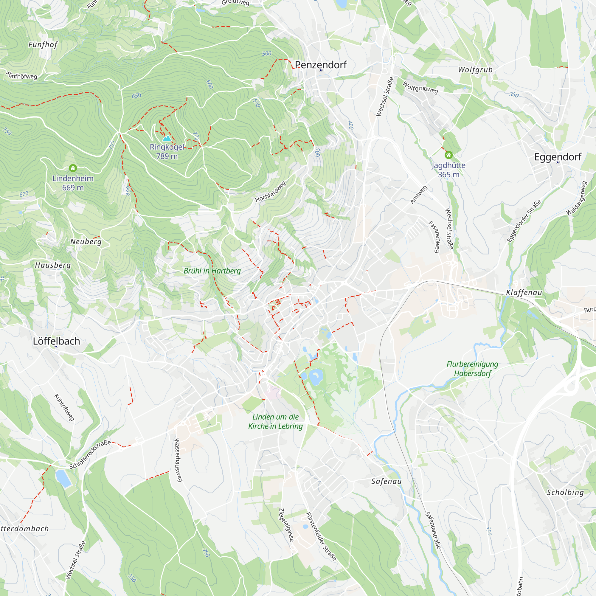 Tourismusverband Hartberg map