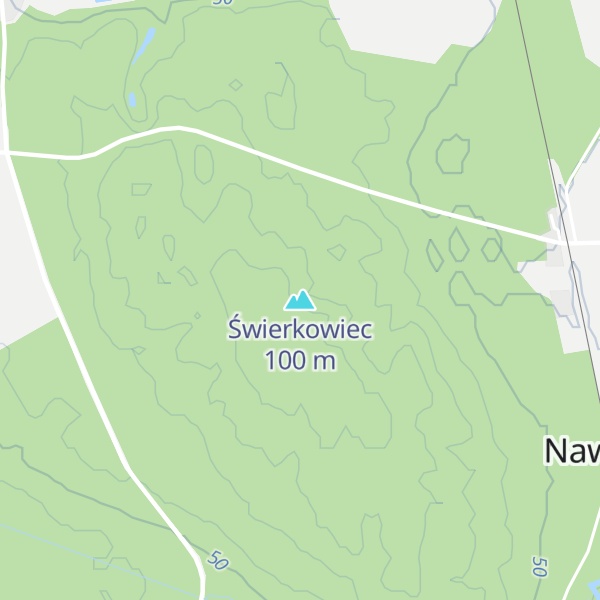 Map of Świerkowiec