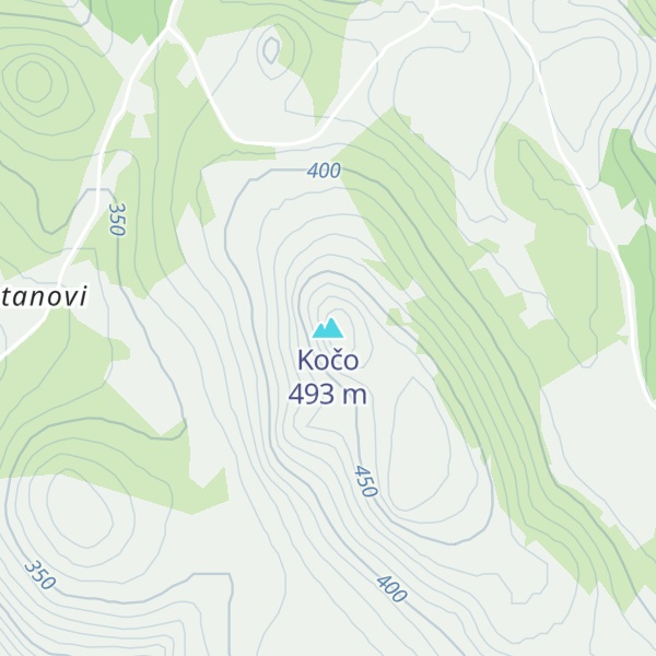 Map of Kočo