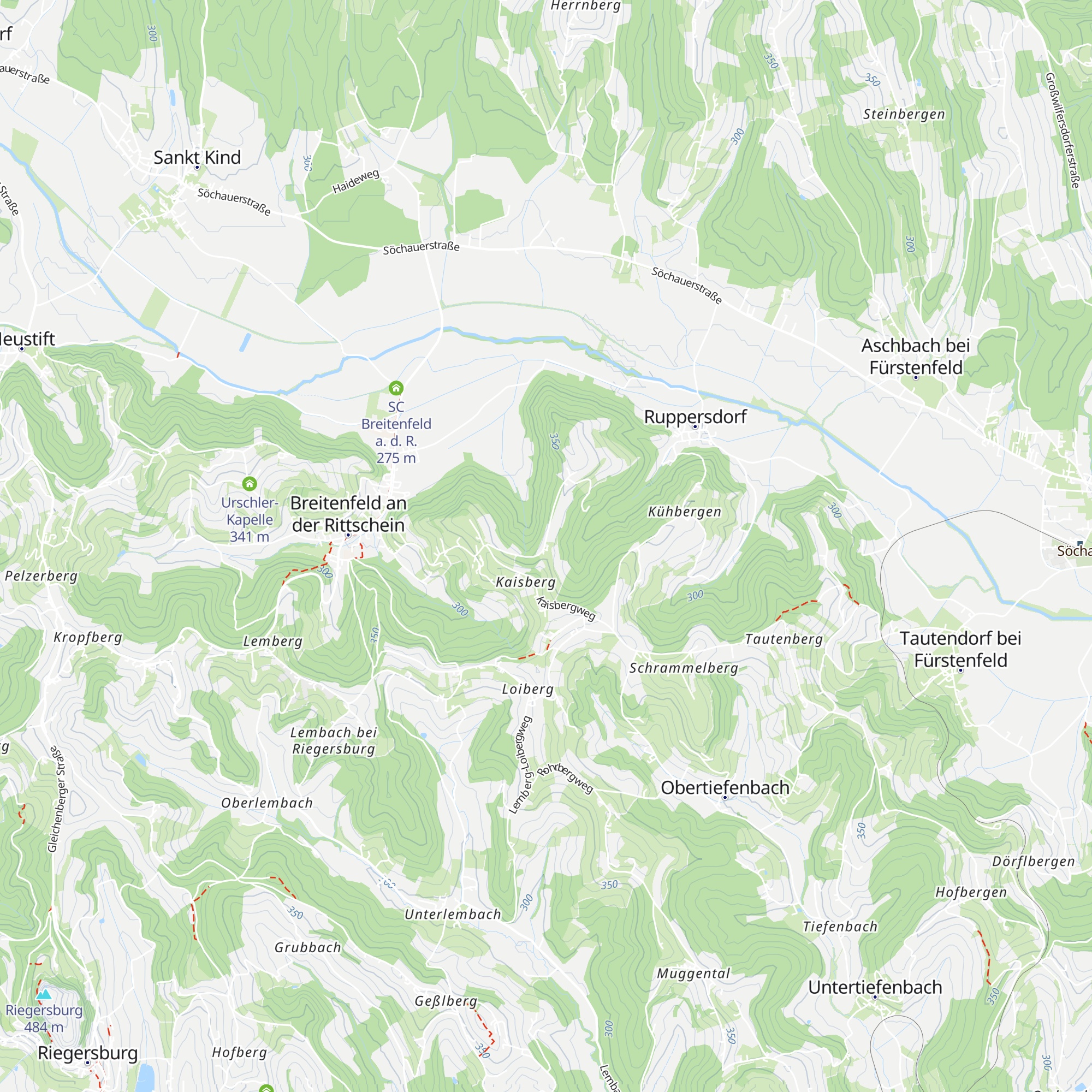 Buschenschank Tscherne map