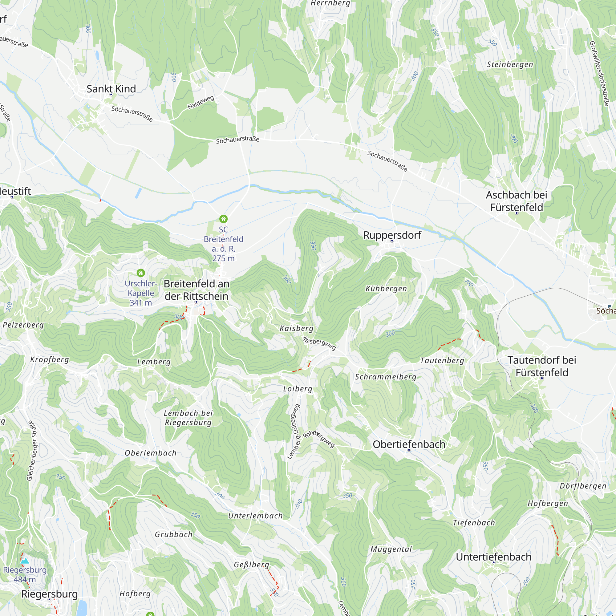 Buschenschank Tscherne map