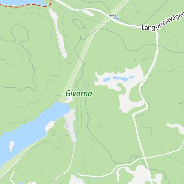 Map of Gyvberget