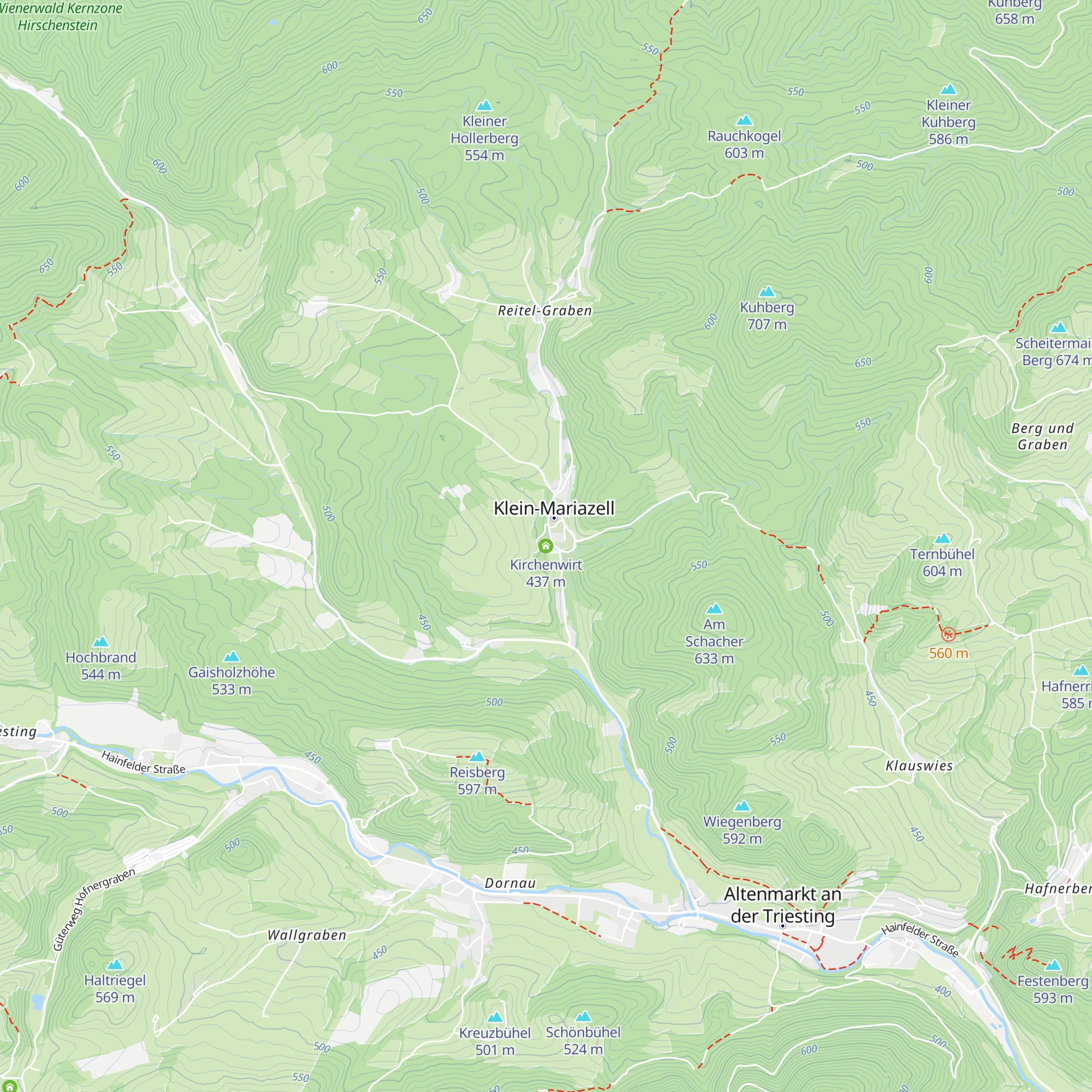 Kirchenwirt map