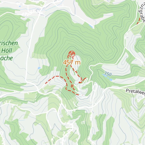 Map of Kapfensteiner Kogel