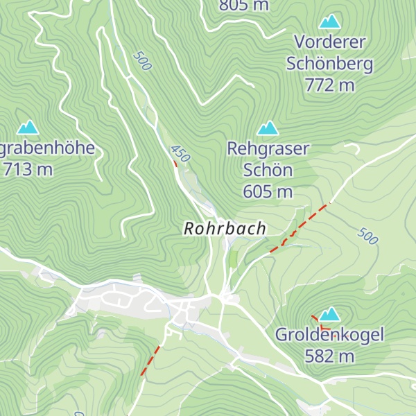 Map of Pfefferhäusel
