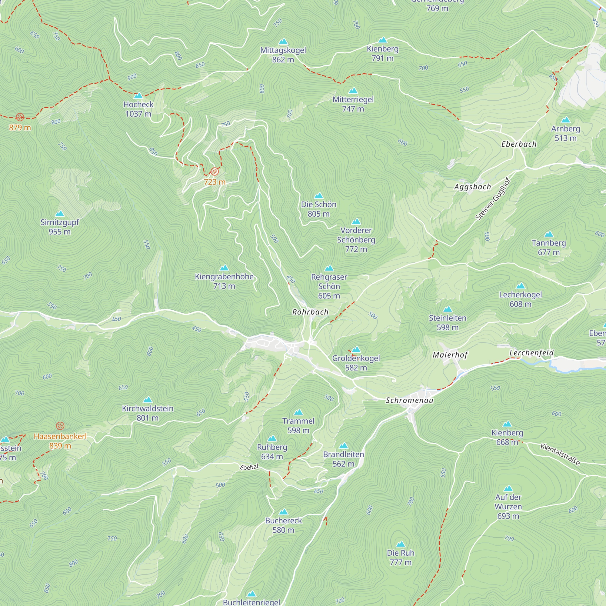 Pfefferhäusel map