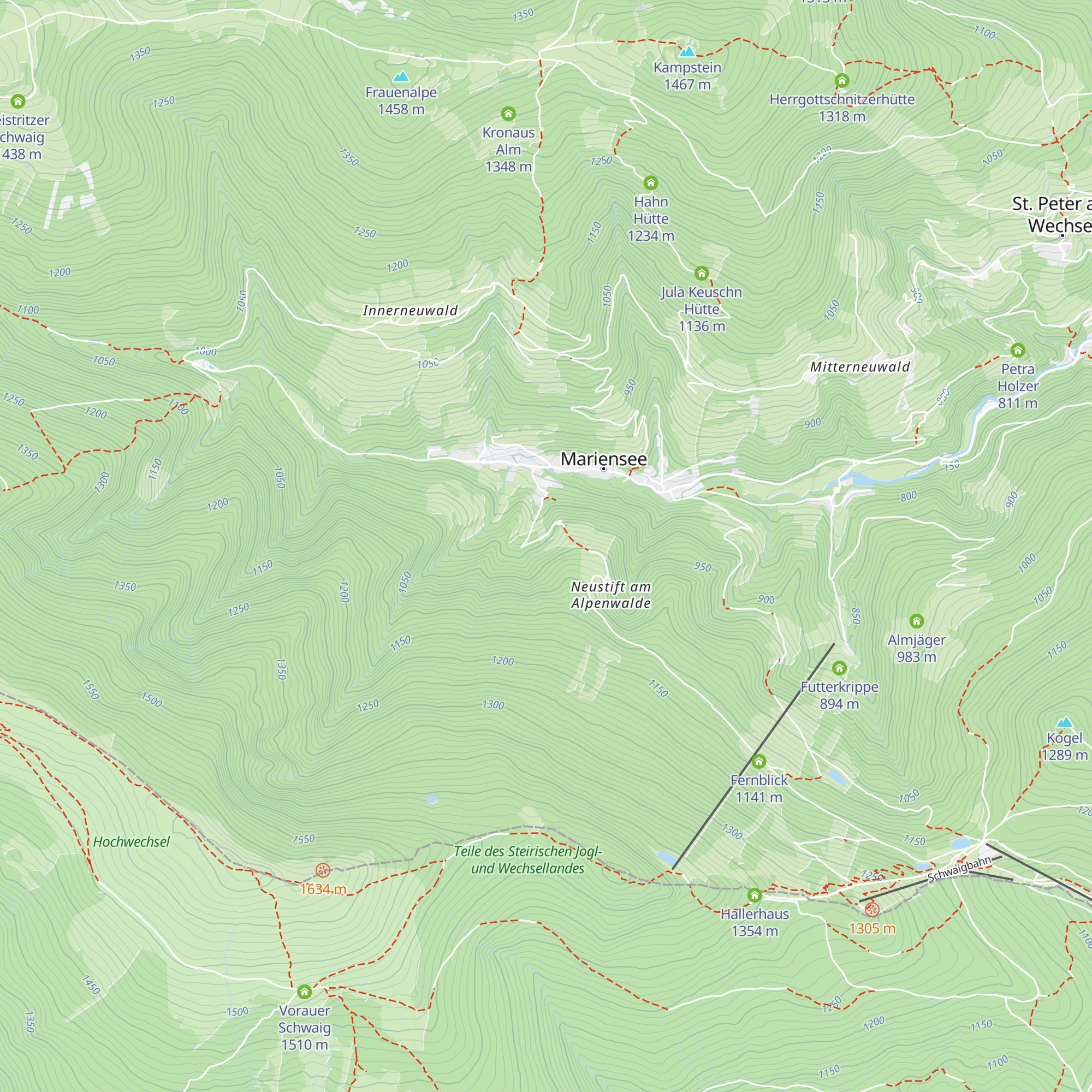 Jagdhütte map