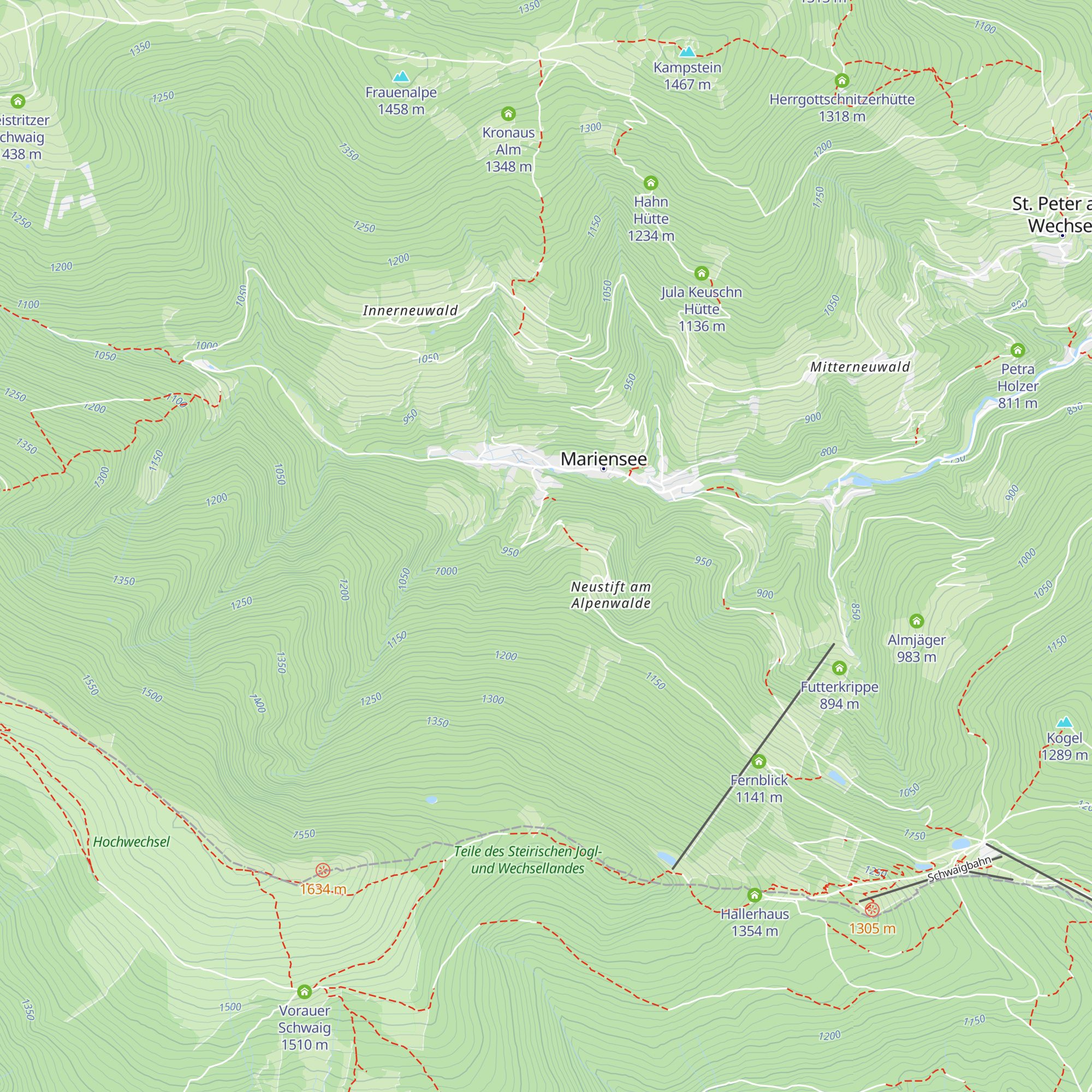 Jagdhütte map