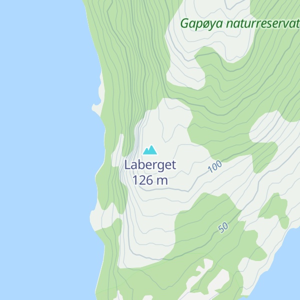 Map of Laberget