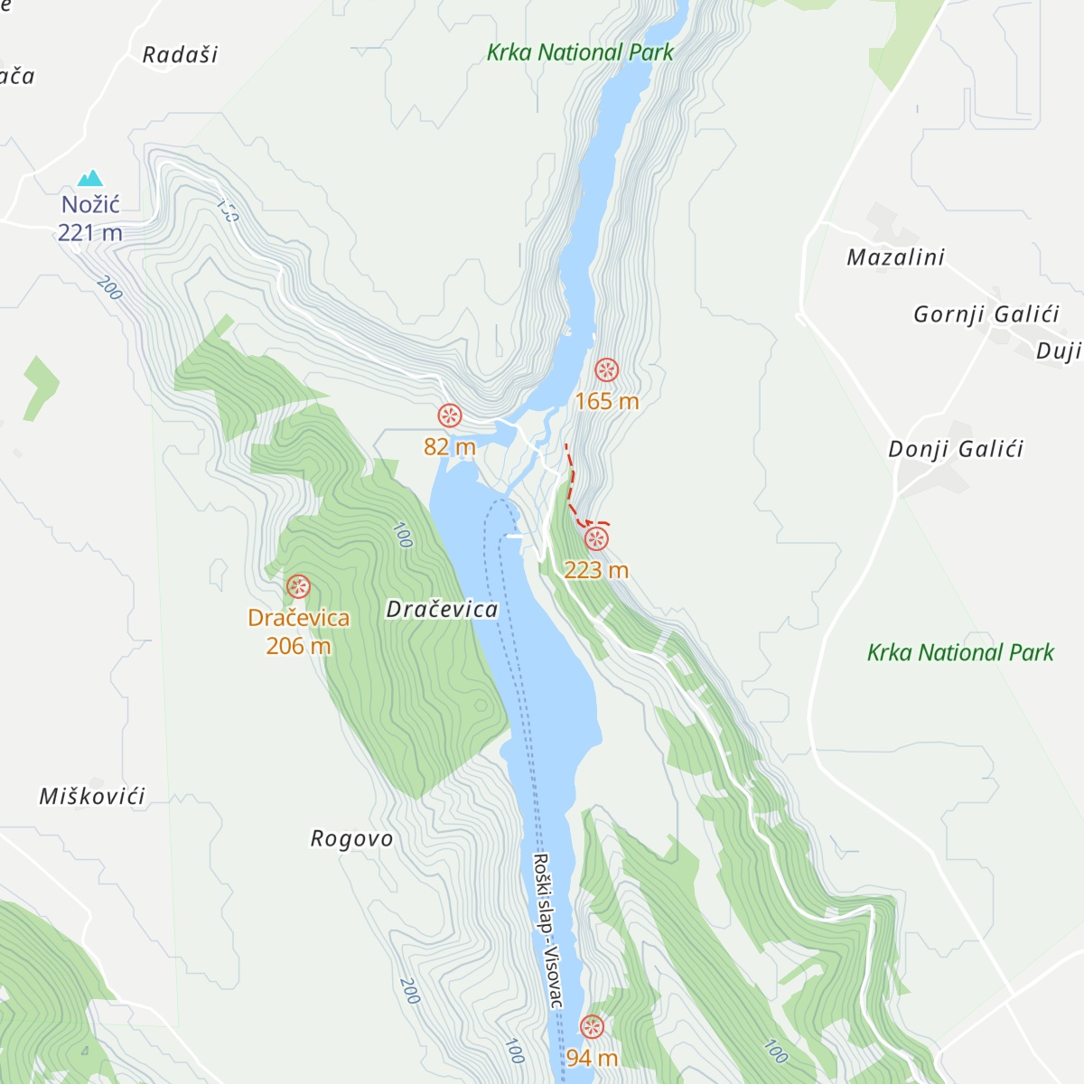 Seosko Domaćinstvo Kristijan map