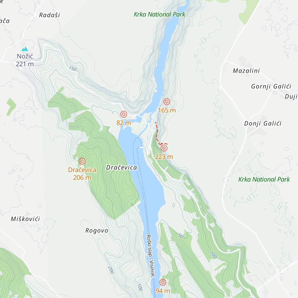 Seosko Domaćinstvo Kristijan map