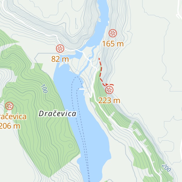 Map of Seosko Domaćinstvo Kristijan