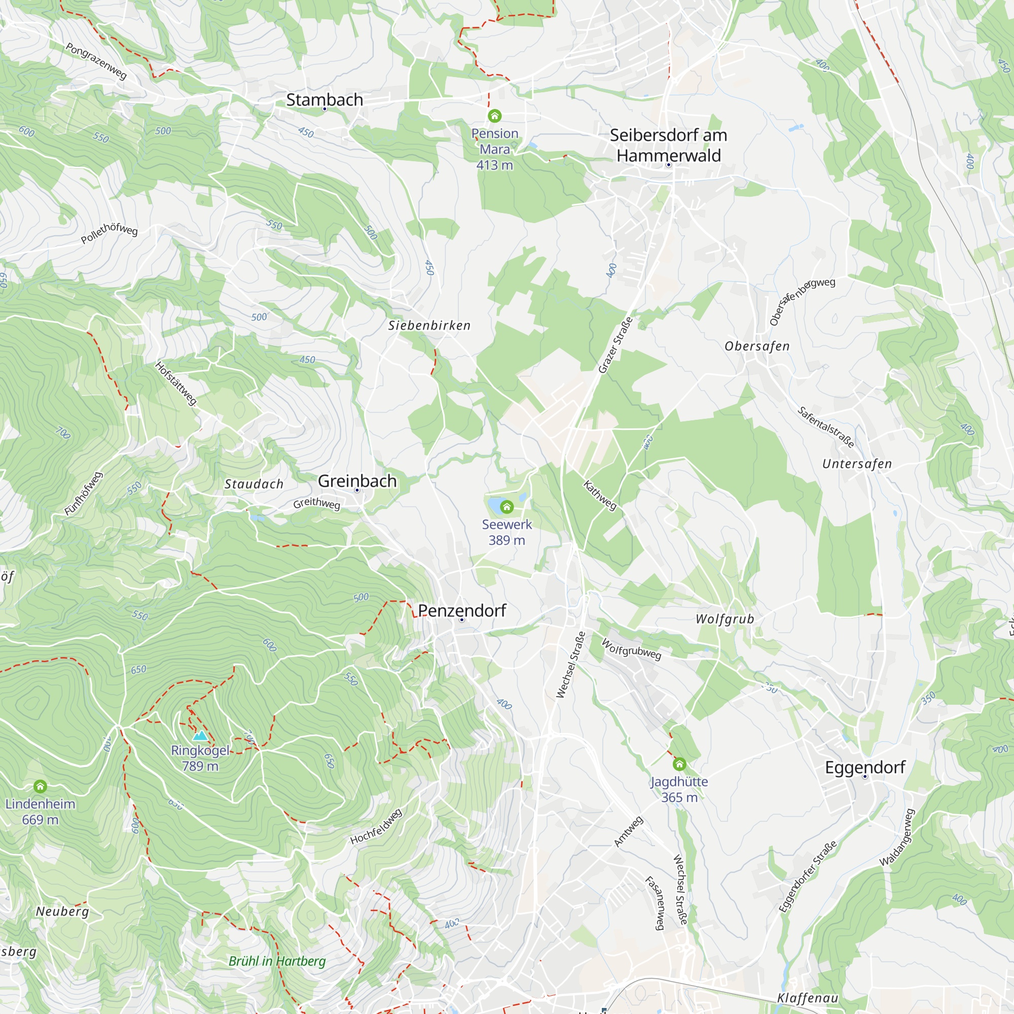 Seewerk map