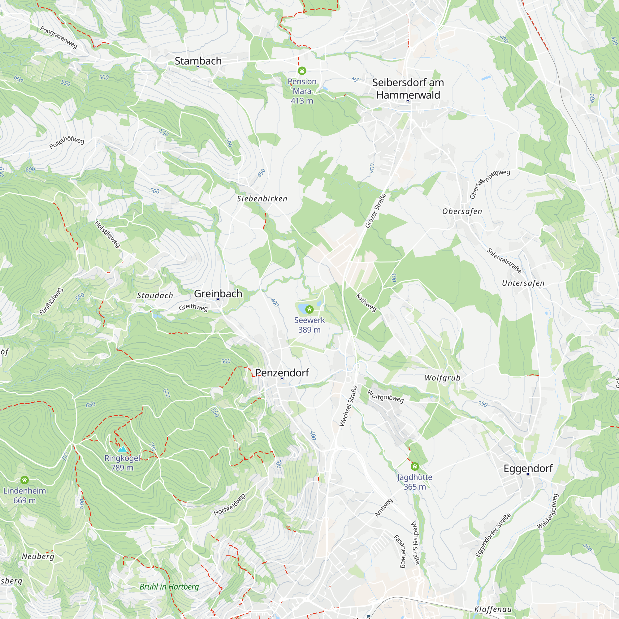 Seewerk map