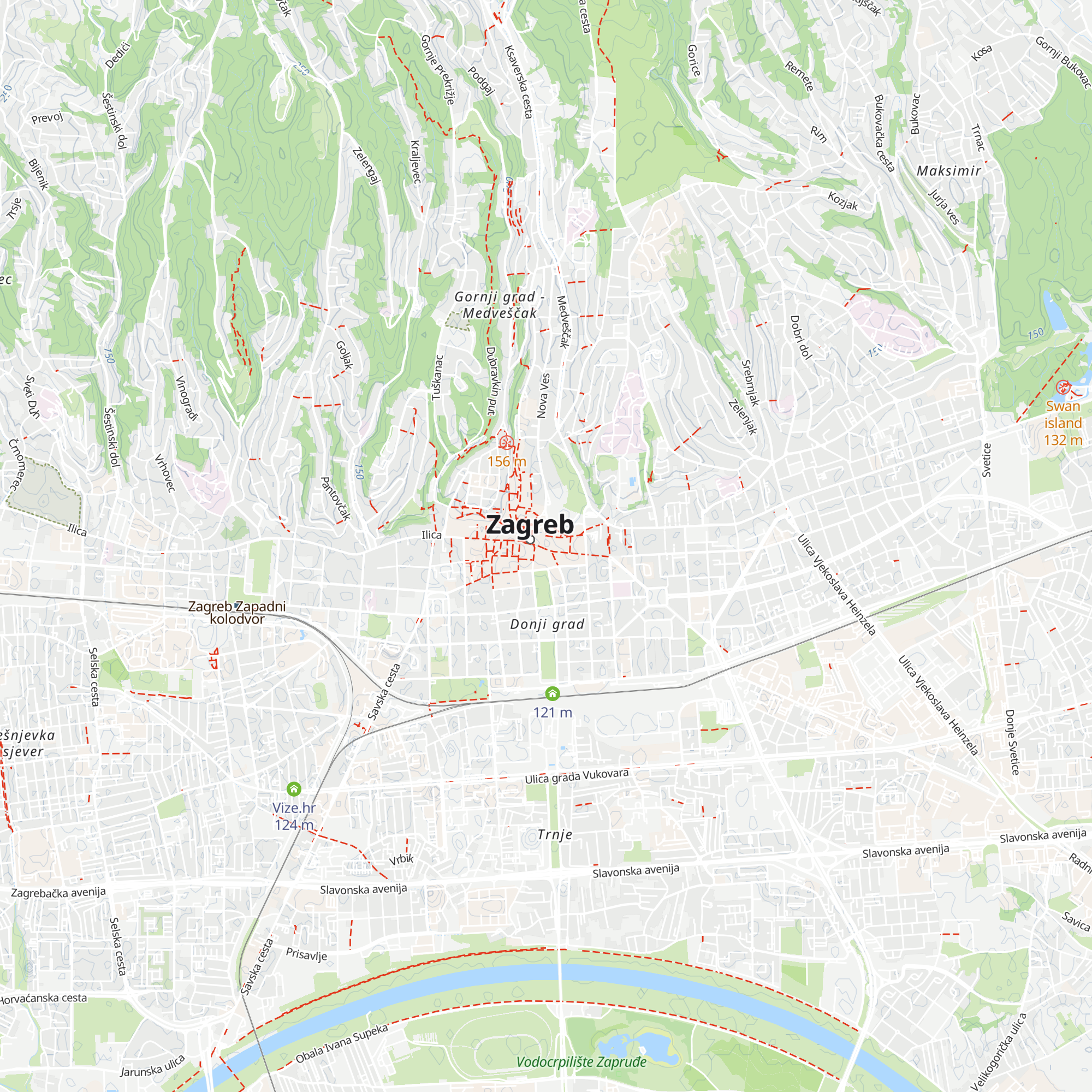 Tourist Information Center map