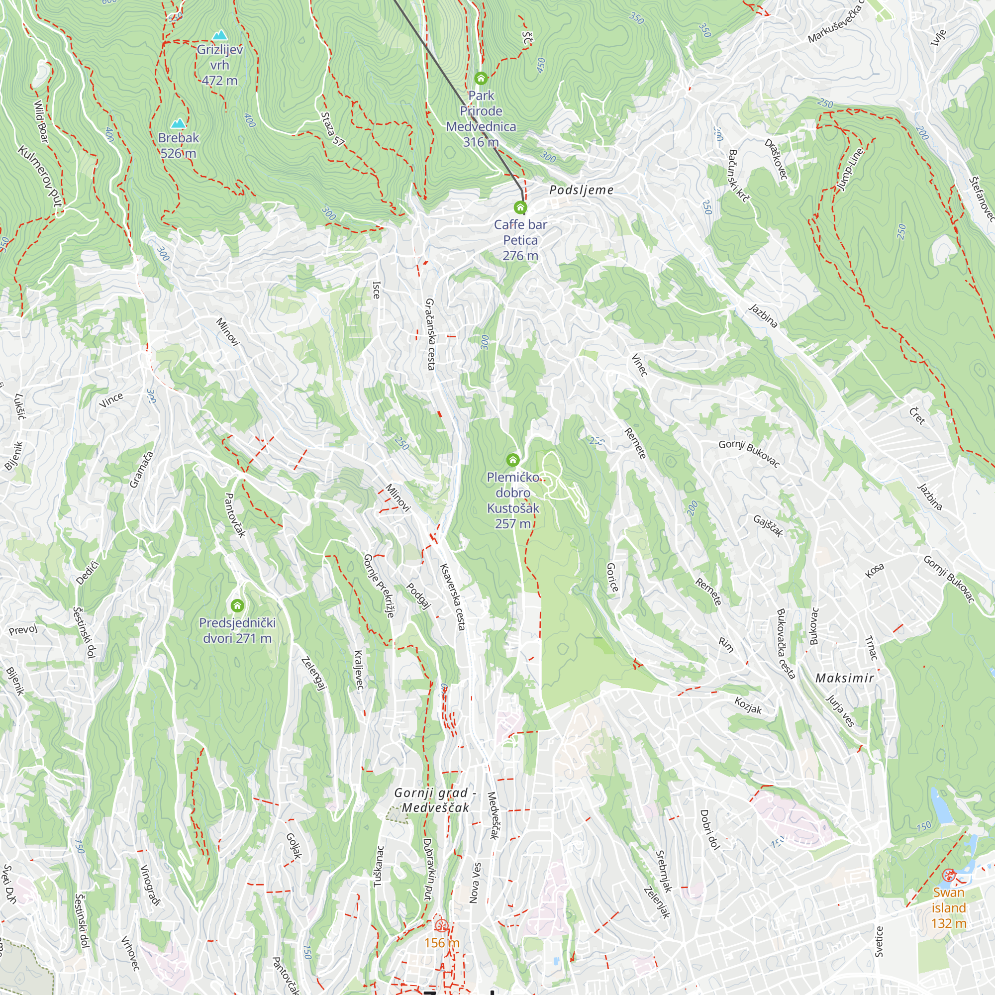 Filozofska kuća Xantipa map