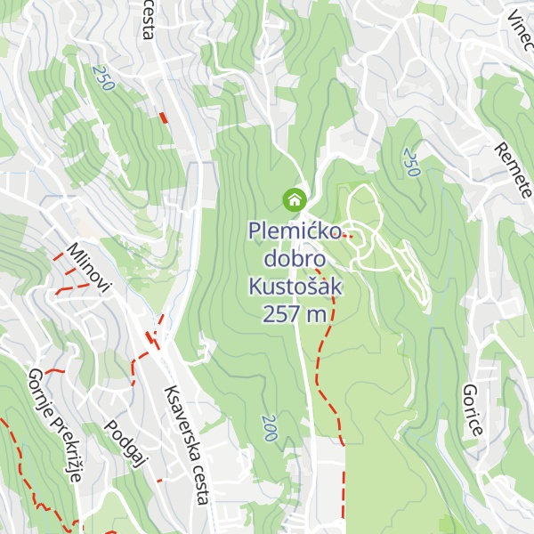 Map of Filozofska kuća Xantipa