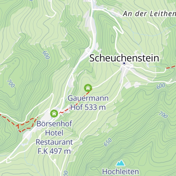 Map of Gauermann Hof