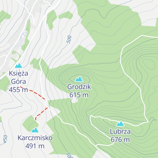 Map of Grodzik
