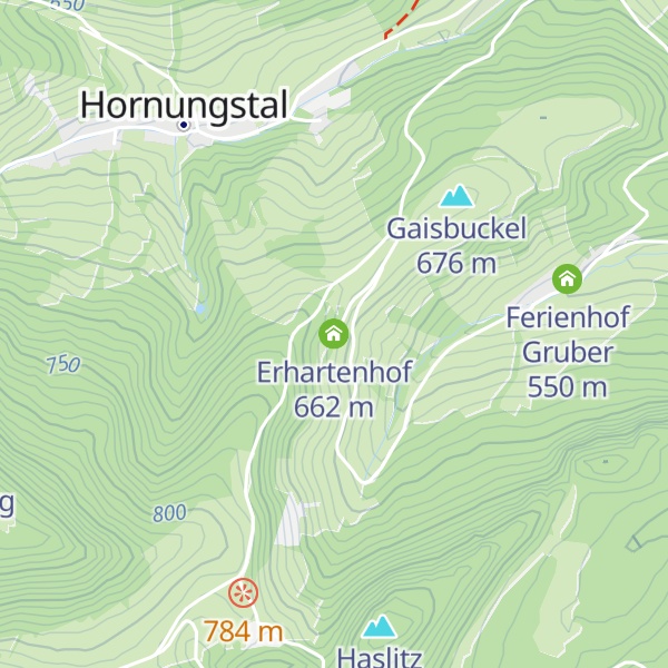 Map of Erhartenhof