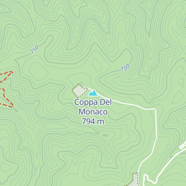 Map of Coppa Del Monaco